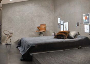 Mẫu gạch ốp tường mang lại không gian tĩnh cho phòng ngủ?
